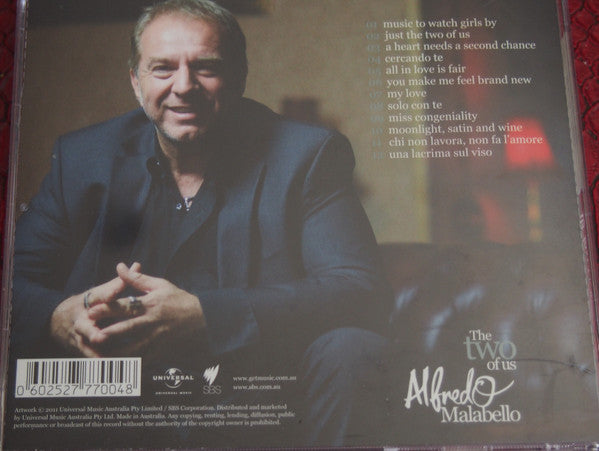 Alfredo Malabello : The Two Of Us (CD, Album)