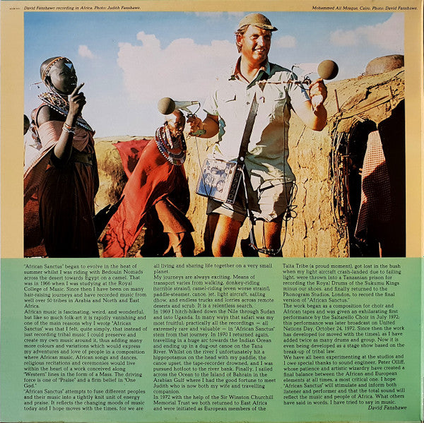 David Fanshawe : African Sanctus (LP, Gat)