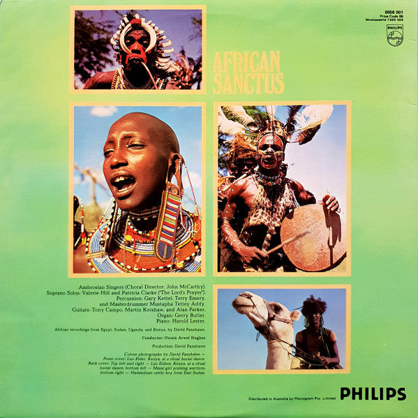 David Fanshawe : African Sanctus (LP, Gat)