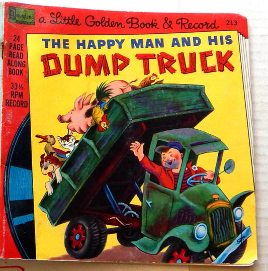 Larry Groce : The Happy Man And His Dump Truck (7", EP, Mon)