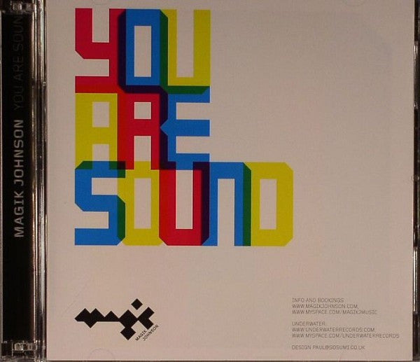 Magik Johnson : You Are Sound (2xCD, Album)