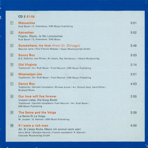 Ivan Rebroff : Around The World With Ivan Rebroff (2xCD)