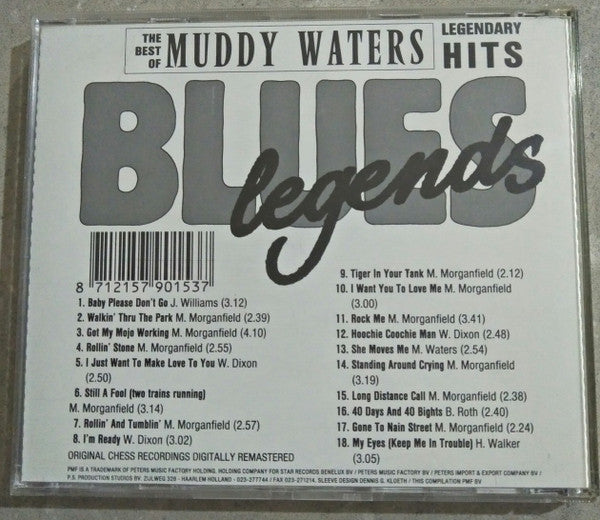 Muddy Waters : The Best Of Muddy Waters (18 Legendary Hits) (CD, Comp, RM)
