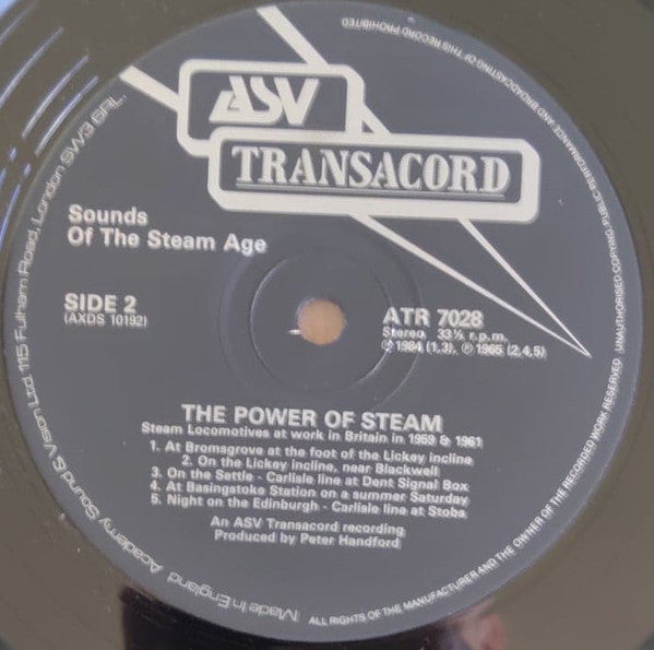 No Artist : The Power Of Steam (LP)