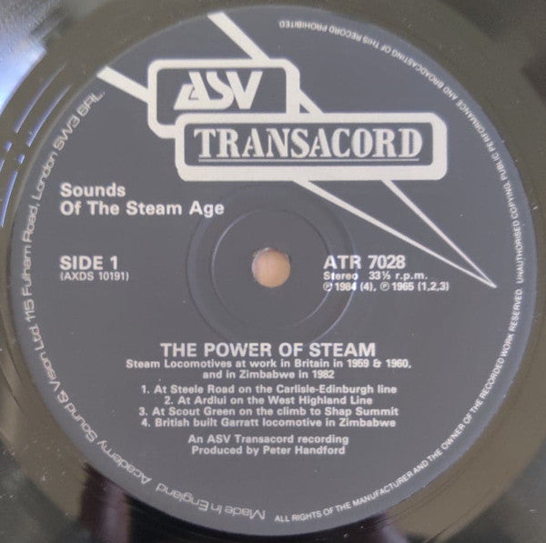 No Artist : The Power Of Steam (LP)