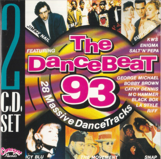 Various : The Dancebeat 93 (2xCD, Comp)
