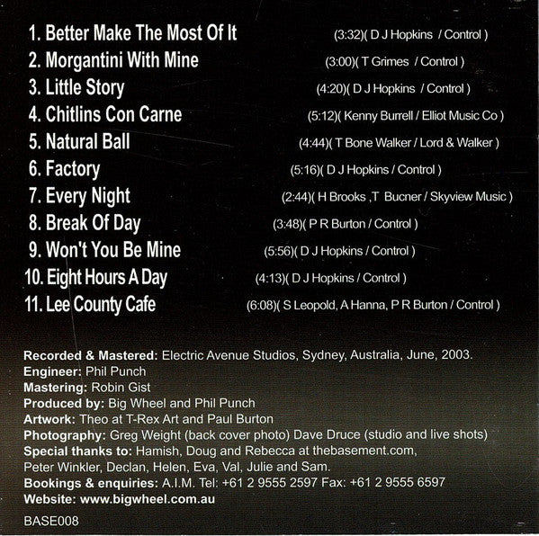 Jim Conway's Big Wheel : Little Story (CD, Album)