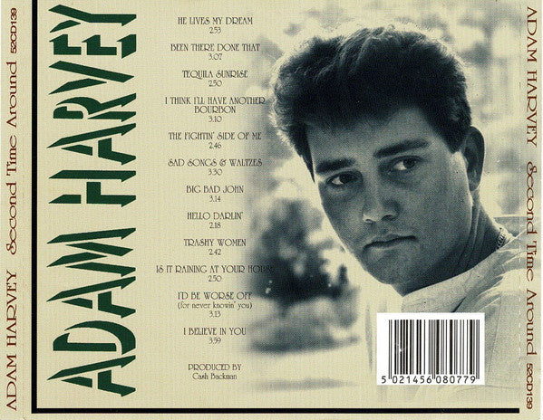 Adam Harvey : Second Time Around (CD, Album)