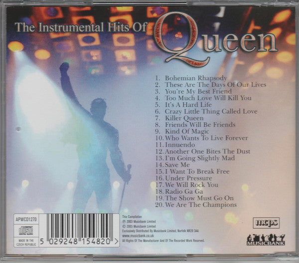 Various : The Instrumental Hits Of Queen (CD, Comp)