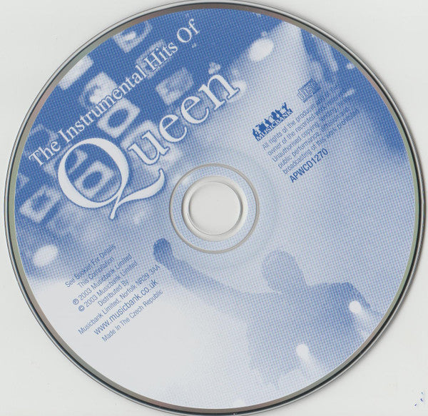 Various : The Instrumental Hits Of Queen (CD, Comp)