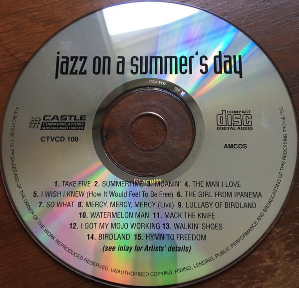 Various : Jazz On A Summer's Day (CD, Comp, RP)