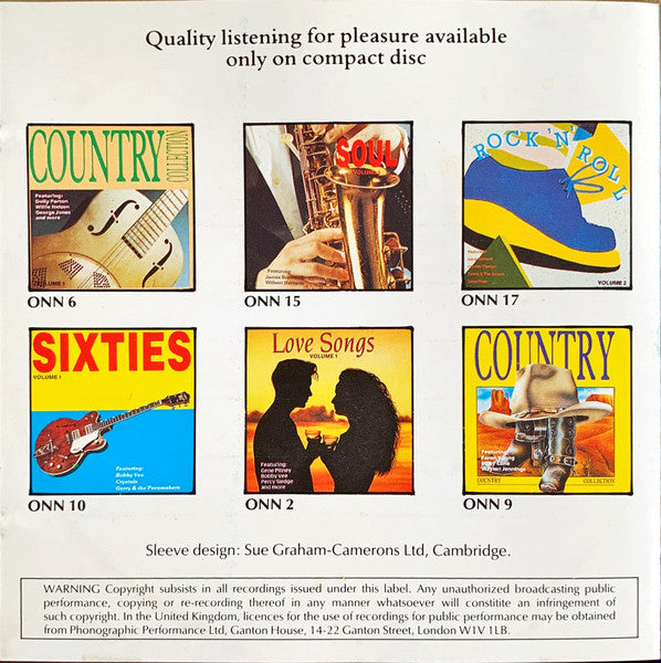 Various : Love Songs, Volume 1 (CD, Comp)