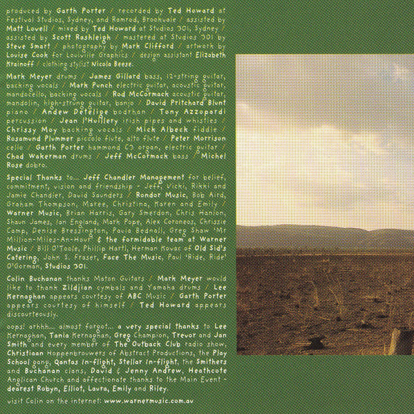 Colin Buchanan : Edge Of The Kimberley (CD, Album)