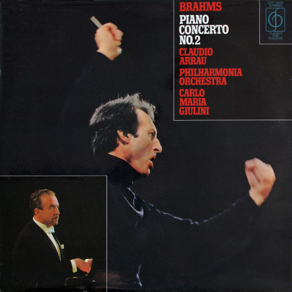 Brahms*, Claudio Arrau, Philharmonia Orchestra, Carlo Maria Giulini : Piano Concerto No.2 (LP, RE, Bla)