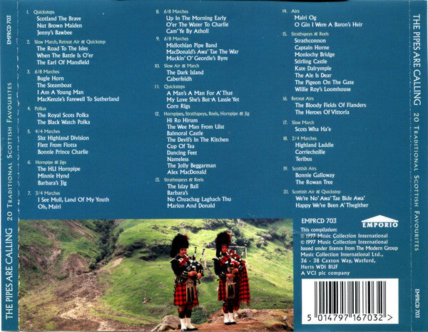 City Of Glasgow Police Pipe Band : The Pipes Are Calling (CD, Album, Comp)