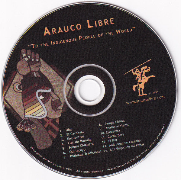 Arauco Libre : Music From The Andes (CD, Album, RP)