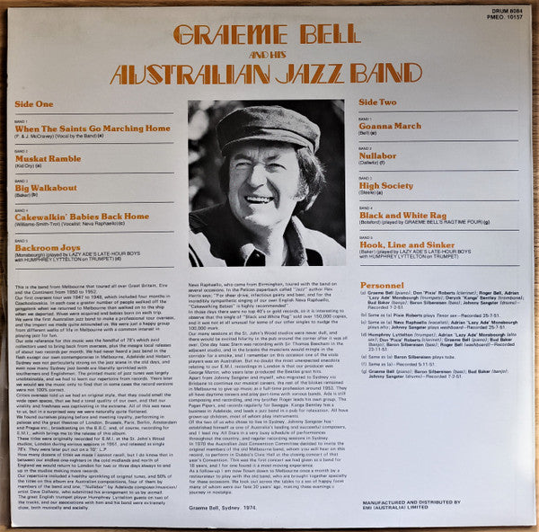 Graeme Bell And His Australian Jazz Band : Graeme Bell And His Australian Jazz Band (LP, Album)