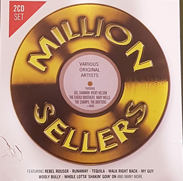 Various : Million Sellers 24 Gold Discs (2xCD, Comp)