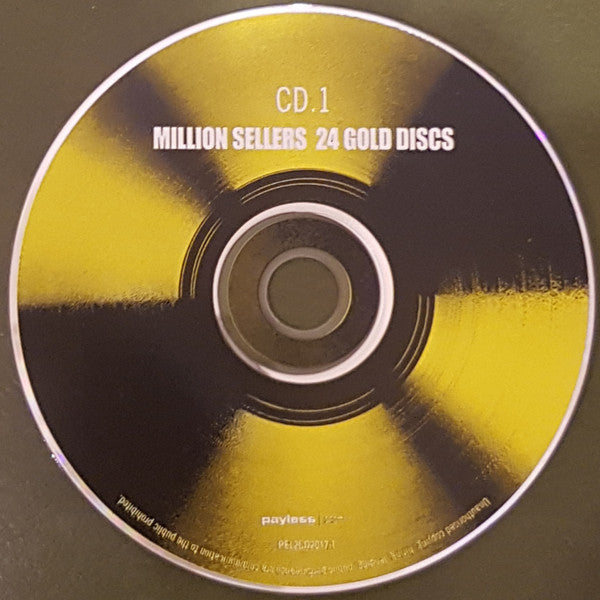 Various : Million Sellers 24 Gold Discs (2xCD, Comp)