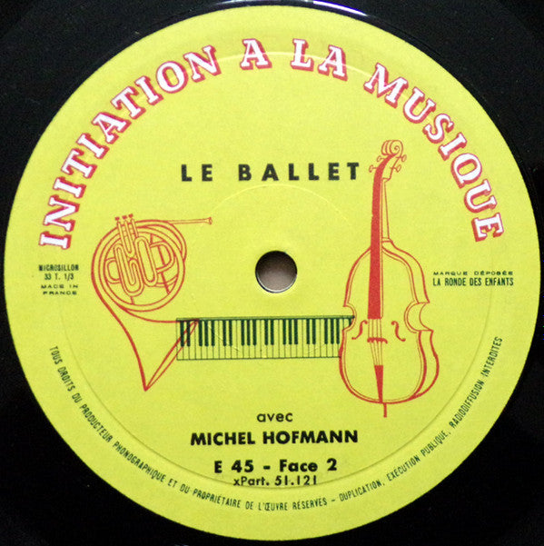 Michel-R. Hofmann : Le Ballet (10", Album)