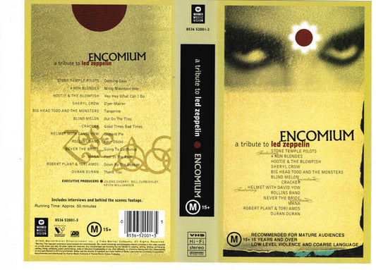 Various : Encomium: A Tribute To Led Zeppelin (VHS, Comp)