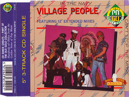 Village People : YMCA / In The Navy / Can't Stop The Music (CD, Single, PDO)