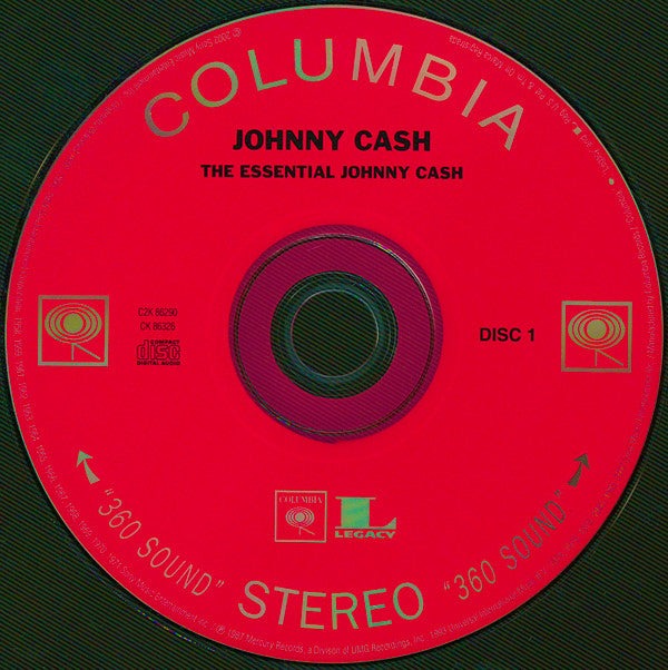 Johnny Cash : The Essential Johnny Cash (2xCD, Comp, Mono, Ltd, RM, DAD)