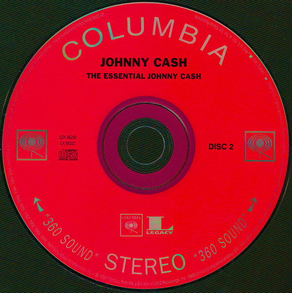 Johnny Cash : The Essential Johnny Cash (2xCD, Comp, Mono, Ltd, RM, DAD)