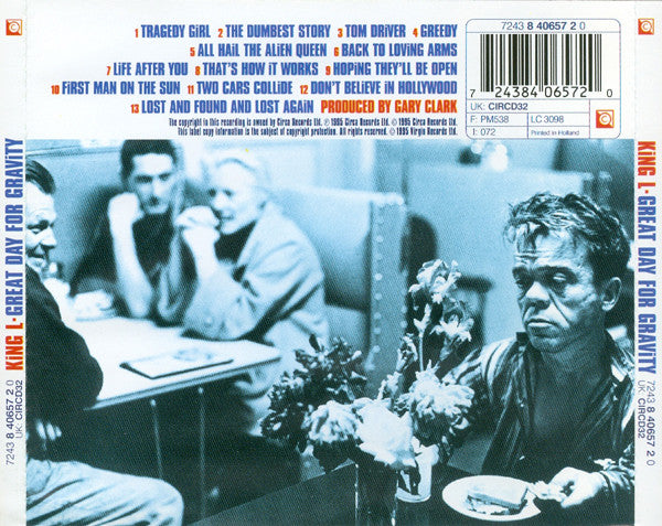 King L. : Great Day For Gravity (CD, Album)