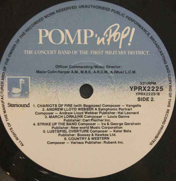 The Concert Band Of The First Military District* : Pomp 'n'' Pop (LP)