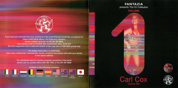 Carl Cox : The DJ Collection Volume 1 (CD, Mixed)