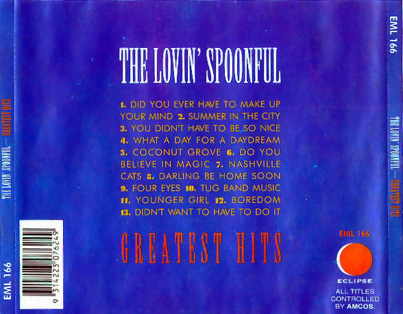 The Lovin' Spoonful : Greatest Hits (CD, Comp)