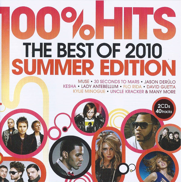 Various : 100% Hits The Best Of 2010 (Summer Edition) (2xCD, Comp)