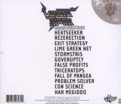 Valient Thorr : Legend Of The World (CD, Album)