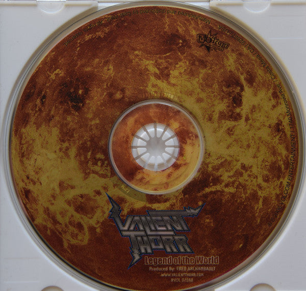 Valient Thorr : Legend Of The World (CD, Album)