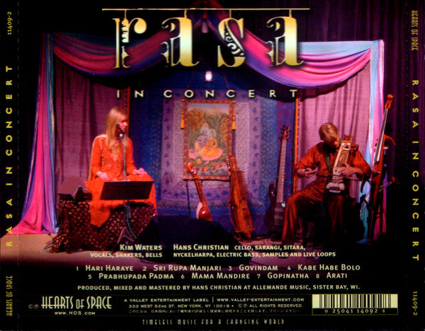 Rasa : In Concert (CD, Comp)