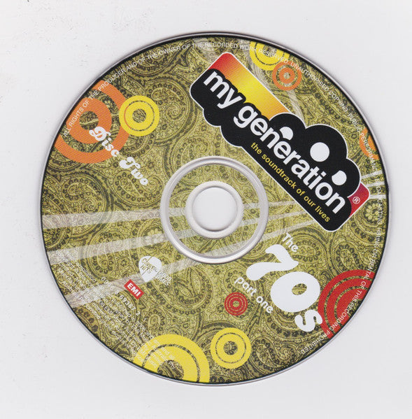 Various : My Generation (The Soundtrack Of Our Lives) The 70s (Part One) (2xCD, Comp)