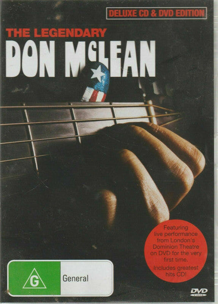 Don McLean : The Legendary Don McLean (CD, Comp, PAL)