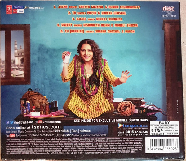 Shantanu Moitra, Swanand Kirkire : Bobby Jasoos (CD)