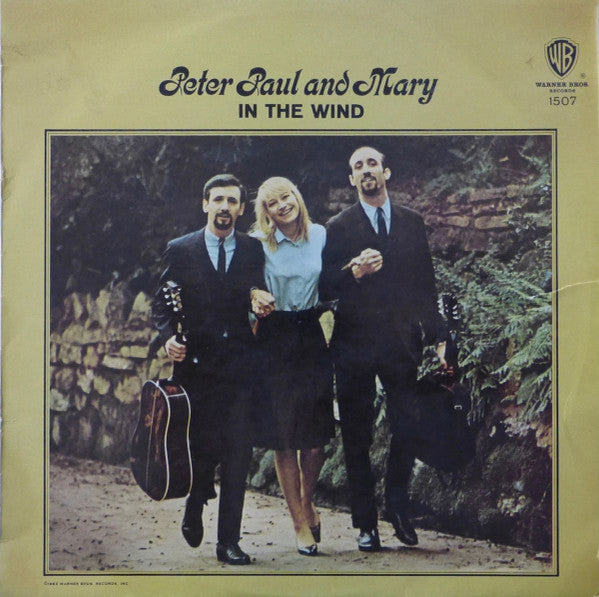 Peter, Paul And Mary* : In The Wind (LP, Album, Mono)
