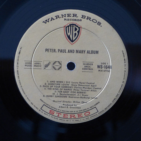 Peter, Paul And Mary* : Album (LP, Album, RE)