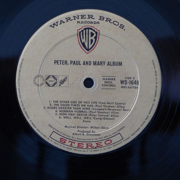 Peter, Paul And Mary* : Album (LP, Album, RE)