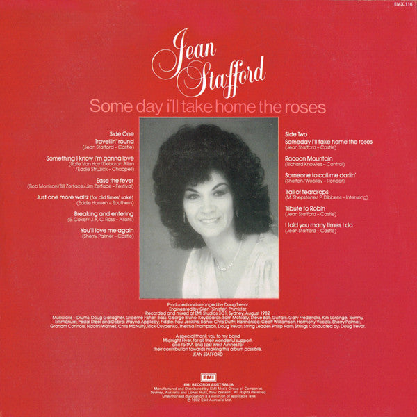 Jean Stafford : Some Day I'll Take Home The Roses (LP, Album)