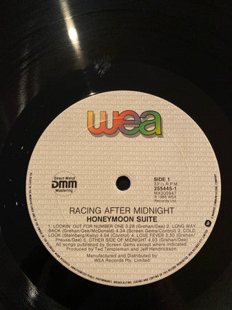 Honeymoon Suite : Racing After Midnight (LP, Album)