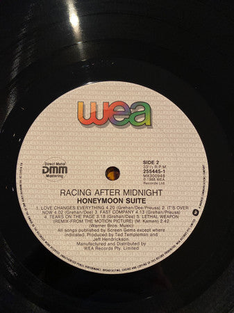 Honeymoon Suite : Racing After Midnight (LP, Album)