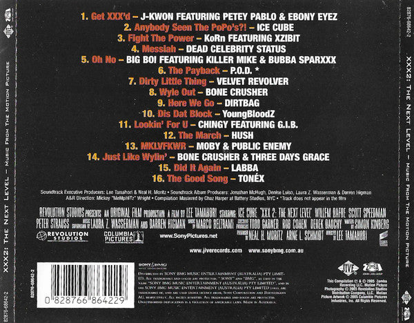 Various : XXX2: - The Next Level - Music From The Motion Picture (CD, Comp)