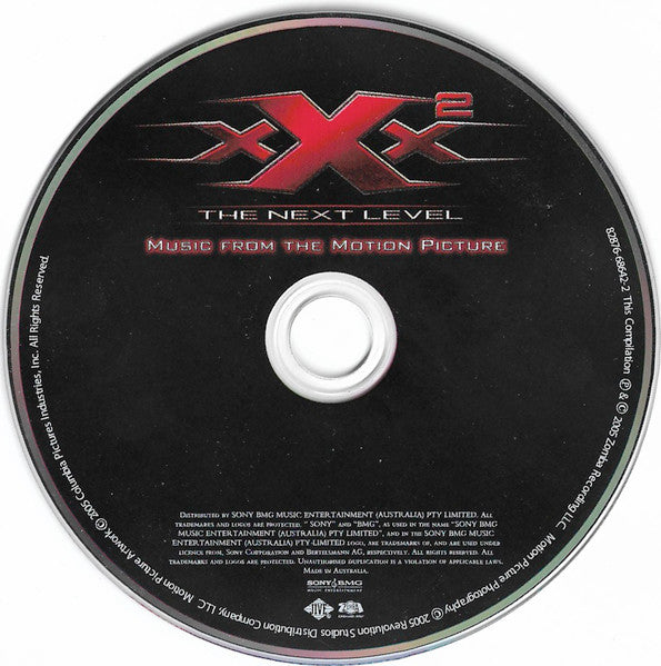 Various : XXX2: - The Next Level - Music From The Motion Picture (CD, Comp)