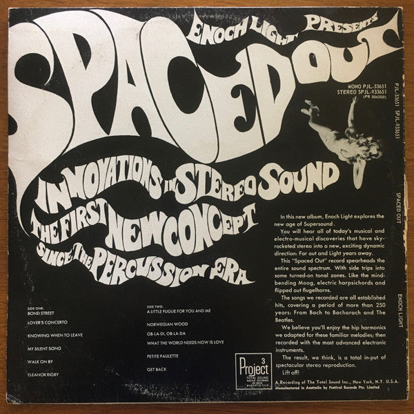 Enoch Light And The Light Brigade : Spaced Out (LP, Album)