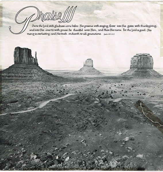 The Maranatha Singers : Praise III (LP, Album, San)