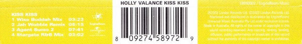 Holly Valance : Kiss Kiss (CD, Maxi)